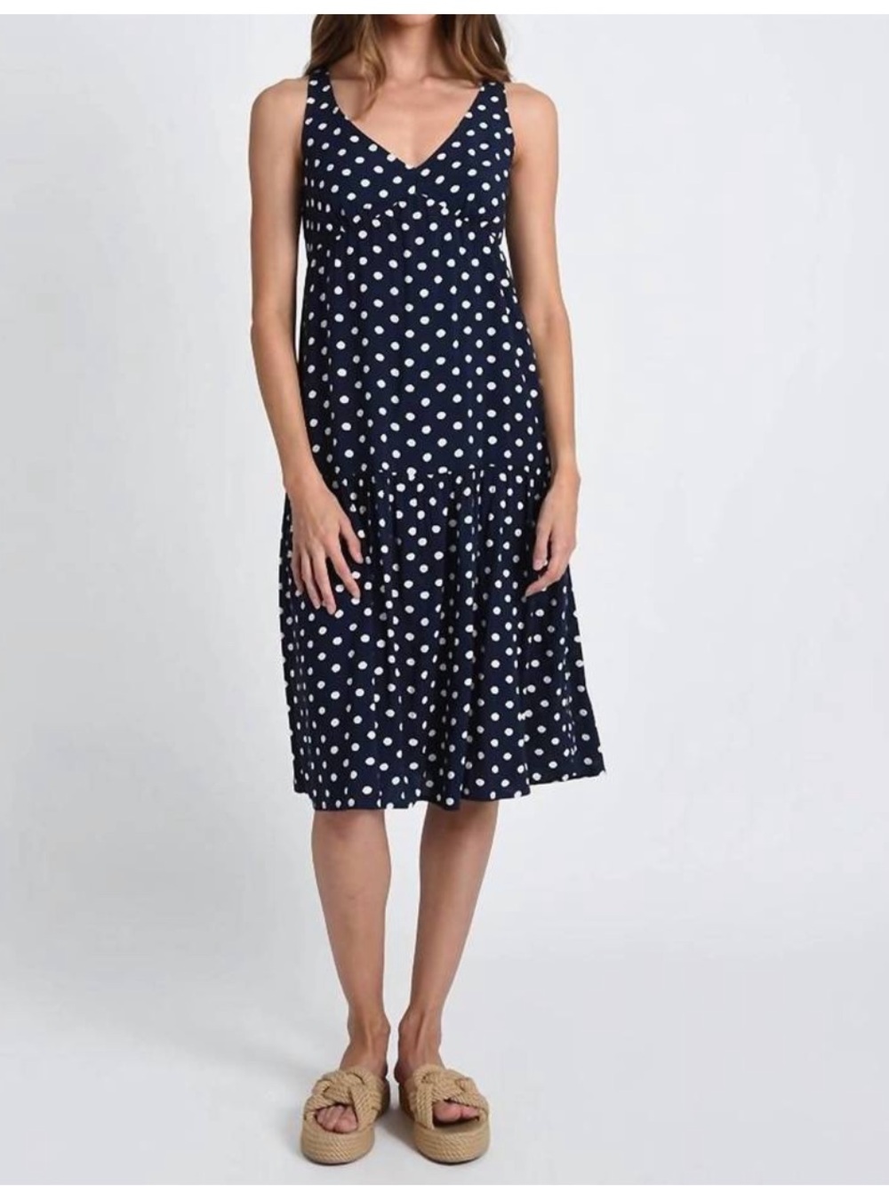 Molly Bracken Polka Dot Dress NWT